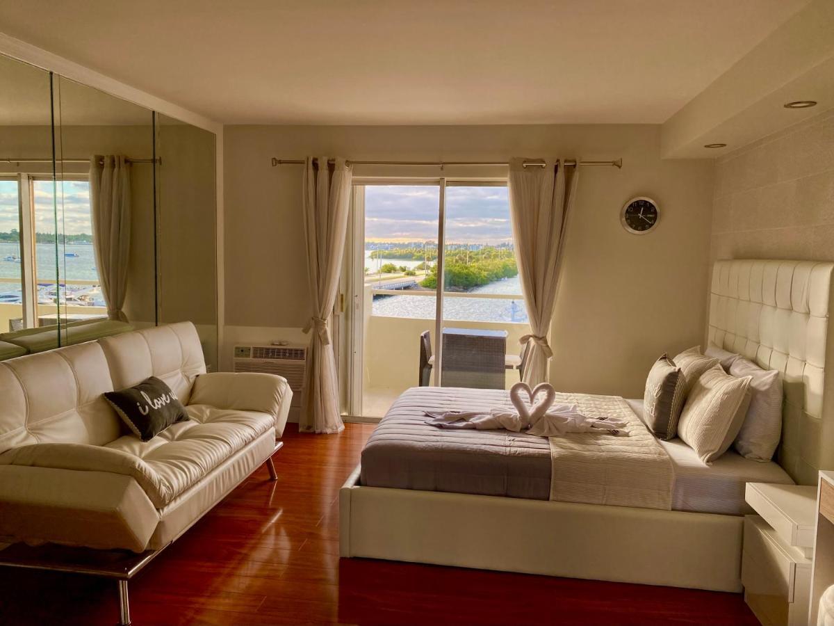 Modern Waterfront Apartment With Miami Skyline View, Free Parking 5 Mins Drive To Miami Beach Luaran gambar