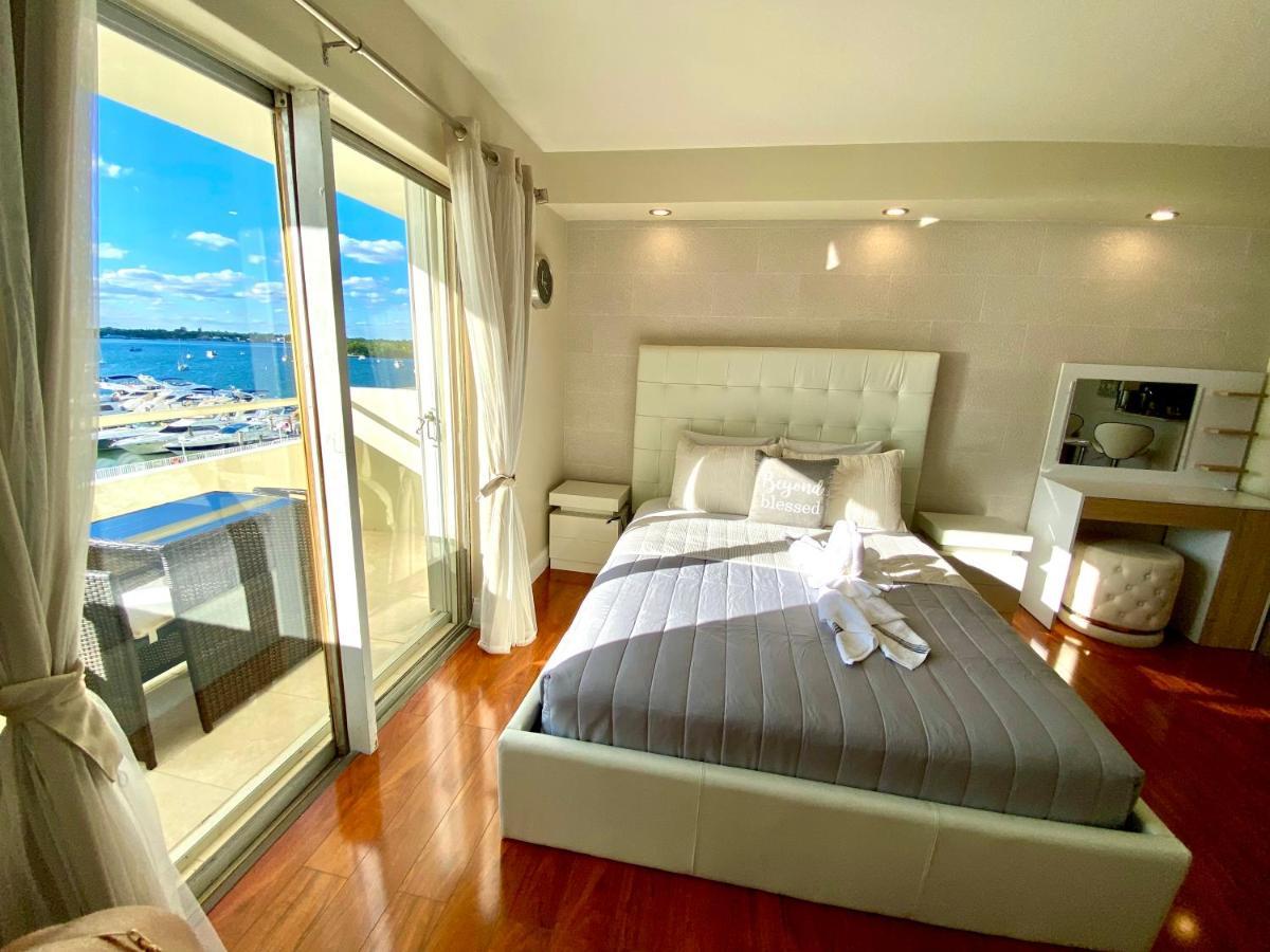 Modern Waterfront Apartment With Miami Skyline View, Free Parking 5 Mins Drive To Miami Beach Luaran gambar