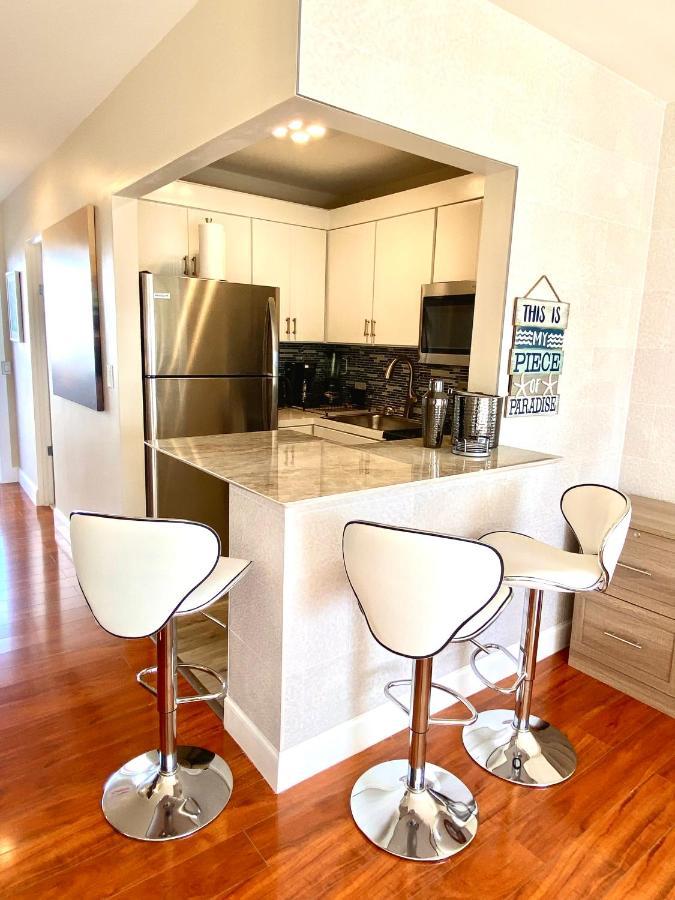 Modern Waterfront Apartment With Miami Skyline View, Free Parking 5 Mins Drive To Miami Beach Luaran gambar